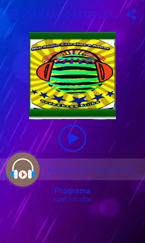 Web Rádio Estrelas e Astros Screenshot 1