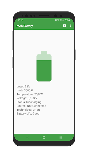 mAh Battery Pro Screenshot 0