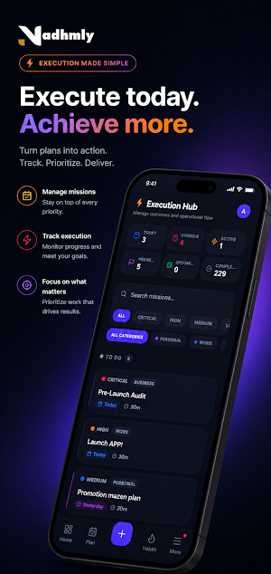 Nadhmly — Productivity OS Screenshot 3