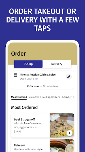 Alyonka Russian Cuisine Screenshot 0