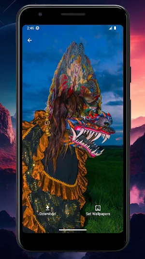 Wallpaper Barongan Devil Screenshot 3