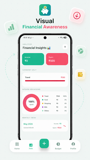 Day to Day Expense Tracker Screenshot 2