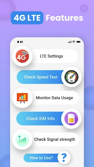 4G Lte Mode Only: Speed test Screenshot 0