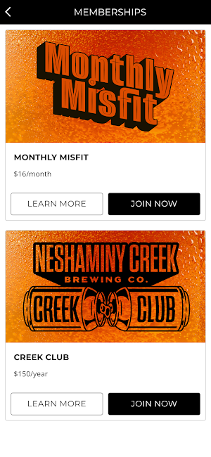 Neshaminy Creek Brewing Co. Screenshot 1