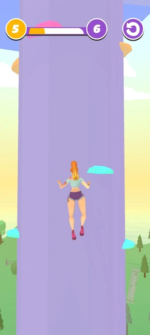 Helix Jump Girl Screenshot 3