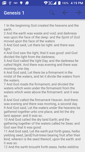 Go Bible Screenshot 1