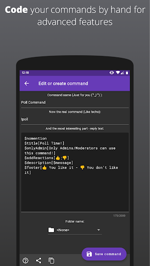 Bot Designer For Discord Screenshot 3