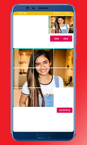 Anushka Sen Game - Jigsaw Screenshot 1