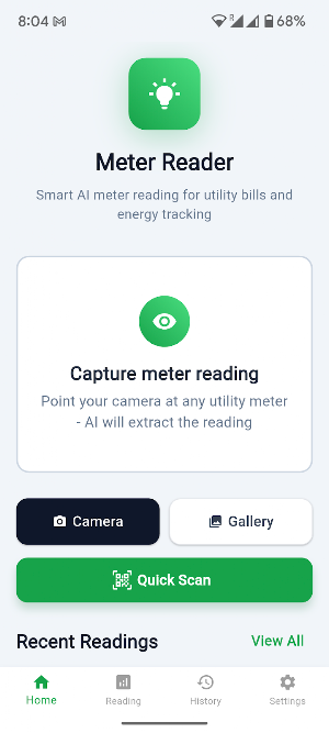 Meter Reader Screenshot 0