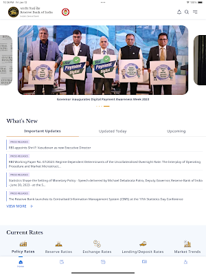 Reserve Bank of India Screenshot 3