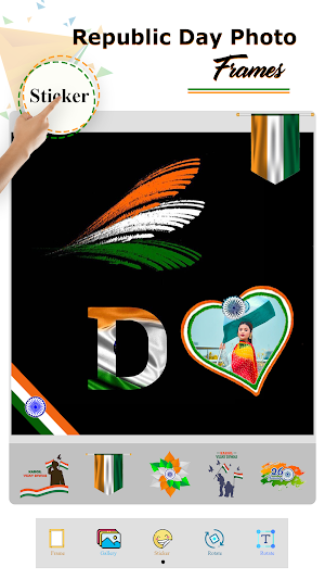 Republic Day Profile Picture Screenshot 1