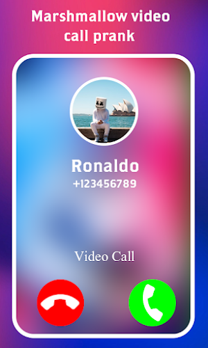 Marshmellow Video Call Prank Screenshot 1