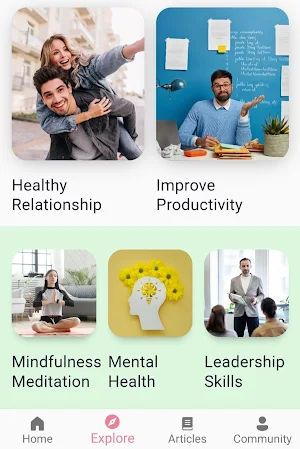 Self Improvement: Wellbeing Screenshot 1