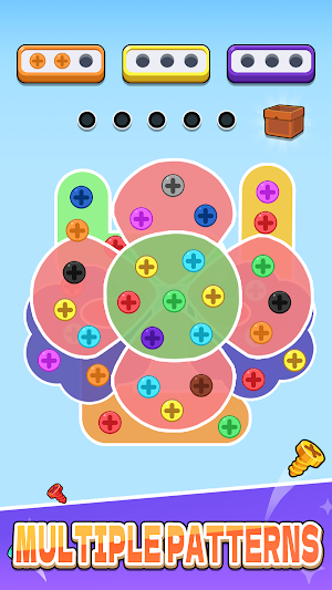 Unscrew Puzzle – Nuts & Pins Screenshot 1