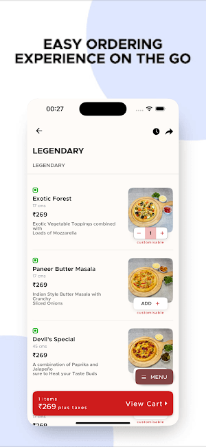 Mamma Miaa Pizzeria Screenshot 2