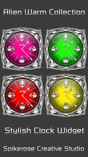 Alien Warm Clock Collection Screenshot 0