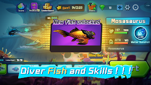 Fish Clash! - Eat or be eaten Screenshot 2