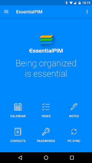 EssentialPIM - Your Personal Information Manager Screenshot 0