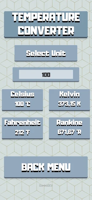 Temperature Converter Screenshot 1