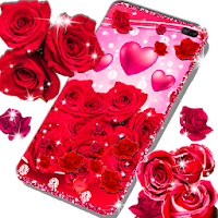 Red rose live wallpaper
