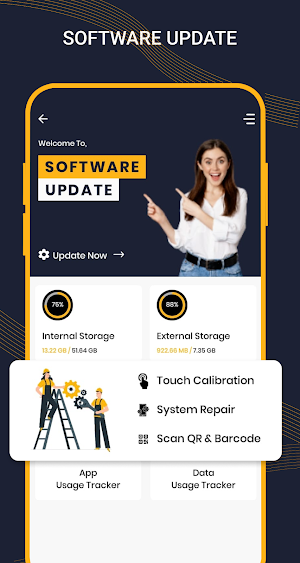 Software Update All Apps Phone Screenshot 0