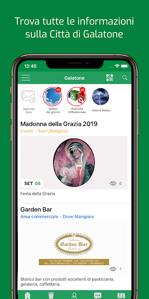 LaChiazza, l’app ufficiale della Città di Galatone Screenshot 0