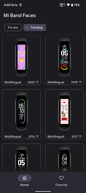 Mi Band 6 WatchFaces Screenshot 2