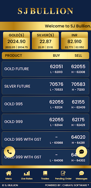 SJ BULLION Screenshot 0