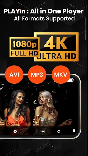PLAYin-All in One Video Player Screenshot 1