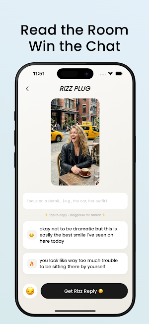 Rizz Plug: AI Pickup Lines Screenshot 1