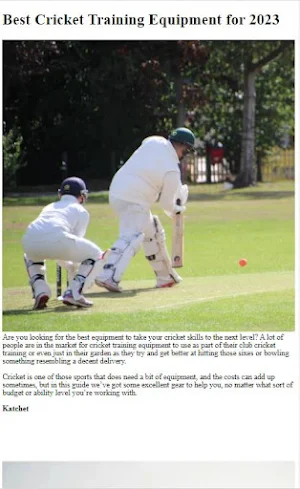 How to Do Cricket Training Screenshot 0