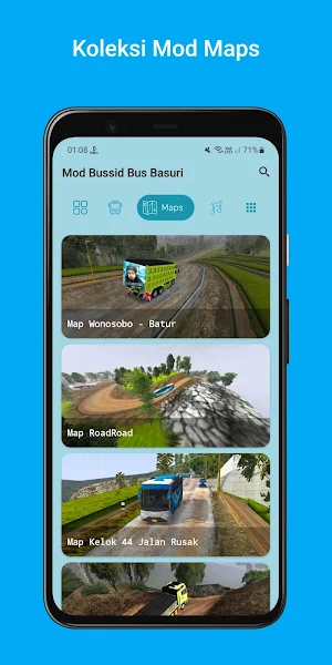 MOD Bussid Bus Basuri Screenshot 2