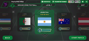 GroundZ - Button Soccer Screenshot 1