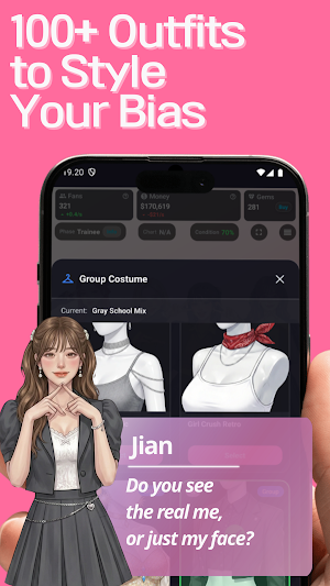 KPop Manager: Girl Group Sim Screenshot 2