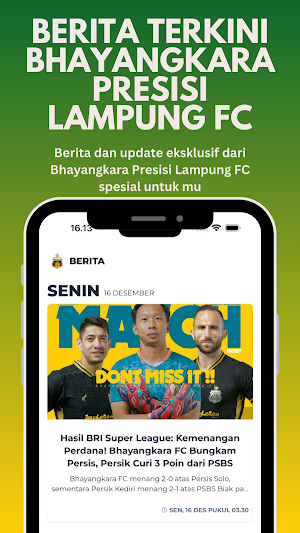 Bhayangkara Presisi Lampung FC Screenshot 1