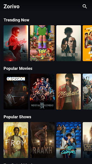 Zorivo: Movies & TV Shows Screenshot 0