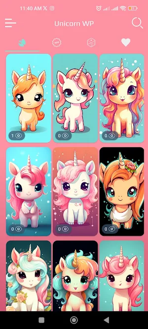 Cute Unicorn Wallpaper HD, 4k Screenshot 3