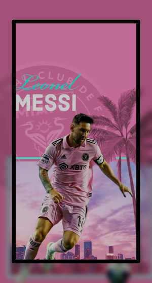 Messi Inter Miami Wallpaper HD Screenshot 3