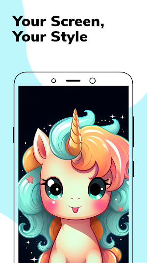 Kawaii Unicorn HD Wallpapers Screenshot 2