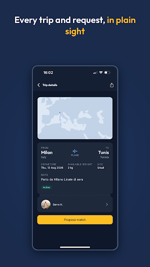Colia: Parcel with a traveler Screenshot 1