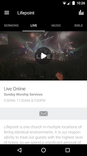 The Lifepoint App Screenshot 1