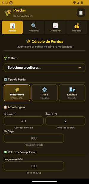 Perdas na Colheita Screenshot 0