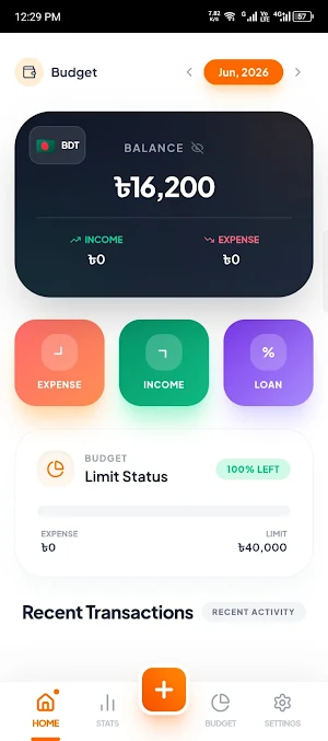 Budget & Expense Tracker Screenshot 0
