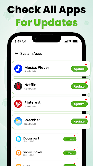 Software Update - Apps Updater Screenshot 2