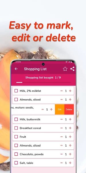 Shopping List Screenshot 2