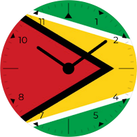 Guyana Analog Watch Face