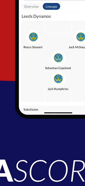 WFA ScoreLine Screenshot 2