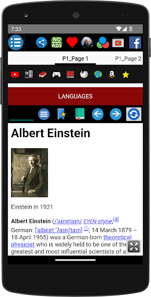 Albert Einstein - Biography Screenshot 1