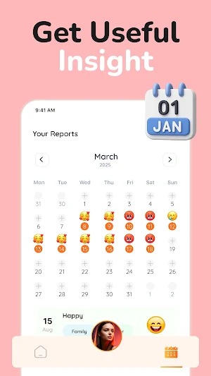 Mood Tracker: Diary & Journal Screenshot 2