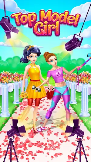 Top Model Girl - Super Model Girls Growth Diary Screenshot 0